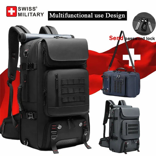 Anti-theft Luggage Bag Men Travel Backpack Waterproof 17 Inch