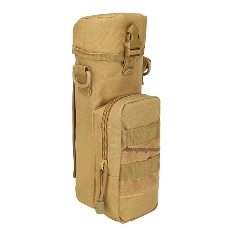 2x Poches à Eau Tactiques Molle – Support Gourde Ajustable – Neuf